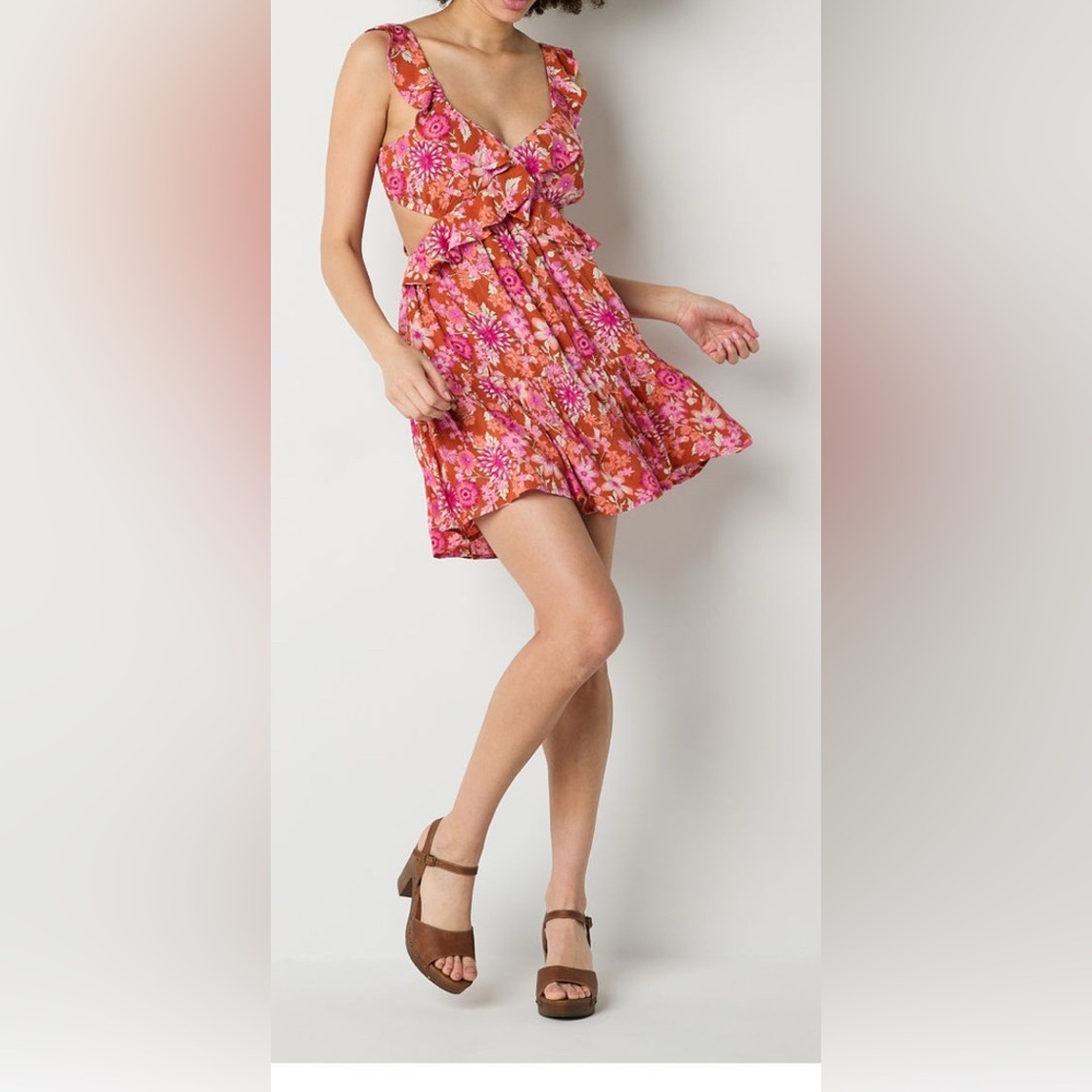 Arizona Womens Sleeveless Fit + Flare Dress Juniors